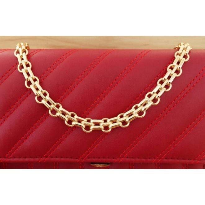 小橙子🍊 高優 鏈帶 皮包鏈條 小香 鏈條 鍊子 包鏈 包帶 鍊帶包 woc 鏈子 背帶 鏈帶包 側背包 鏈條包 斜背包-細節圖2