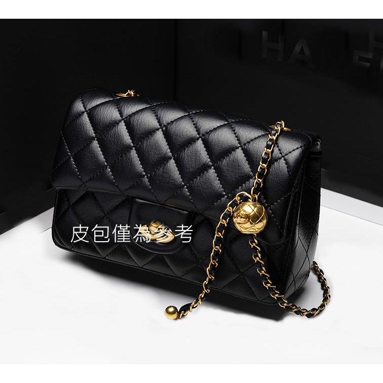 小橙子🍊 小香 金球鏈 腰鏈 可調節長短 轉運珠鏈條 小金球鏈條  小香風 鏈條 C家鏈子 鏈帶 woc 適用 金球鏈包-細節圖8