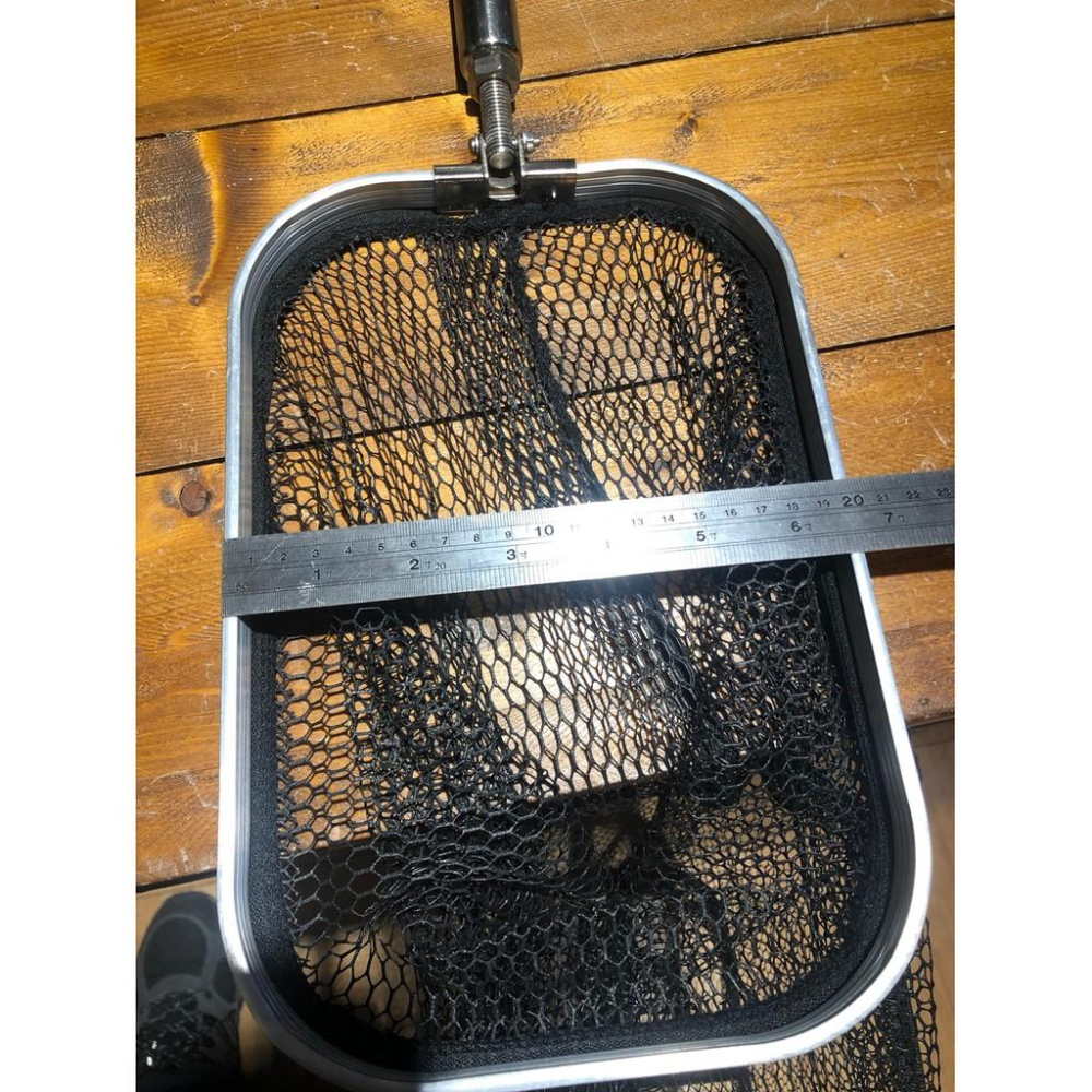 [蝦網]自重棒方形蝦網 自重棒 釣蝦專用蝦網 速乾 體積小 贈網袋-細節圖4