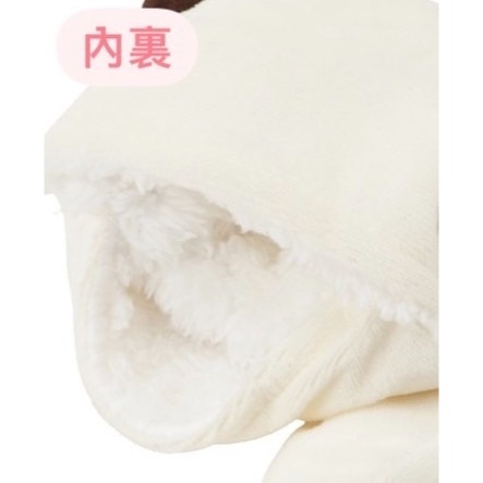 Fuku Fuku Nyanko 日牌 絨毛貓咪手套 橘貓 手套 貓咪 絨毛 日本限定-細節圖3