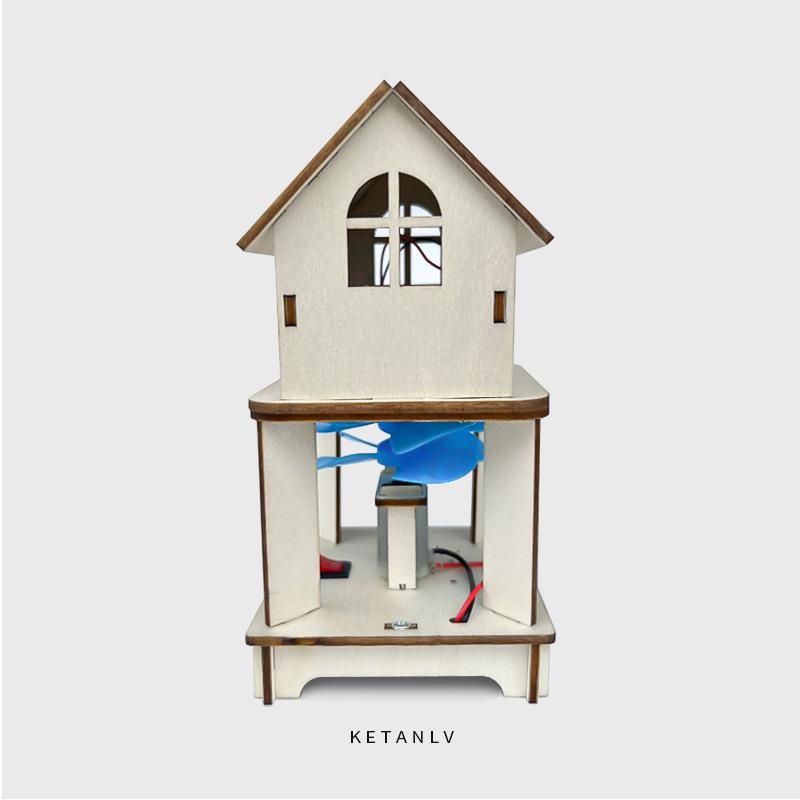 科普文教  M276 台灣發貨 風力發電實驗屋 繁體彩圖說明書 電梯升降機  書 學生 物理  實驗材料 科學-細節圖2