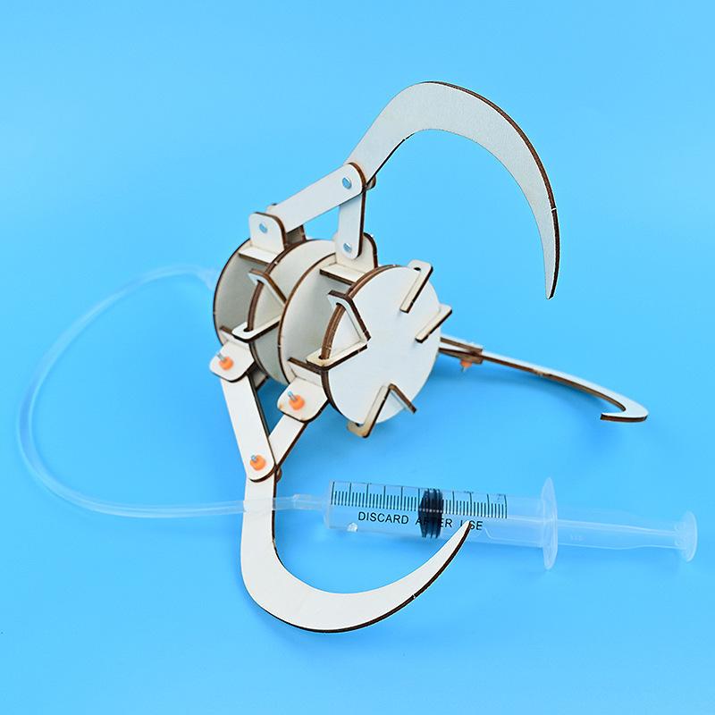 科普文教  M208  台灣發貨 液壓機械爪 液壓升降台起重機 科普  STEAM 物理 實驗 學習 繁體 書-細節圖2