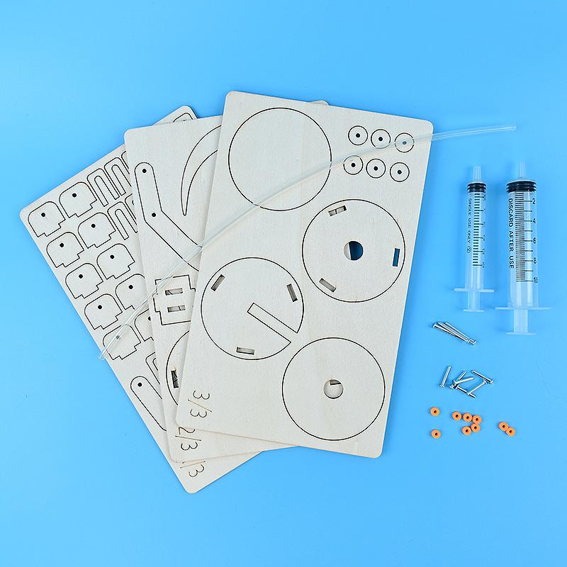 科普文教  M208  台灣發貨 液壓機械爪 液壓升降台起重機 科普  STEAM 物理 實驗 學習 繁體 書-細節圖3
