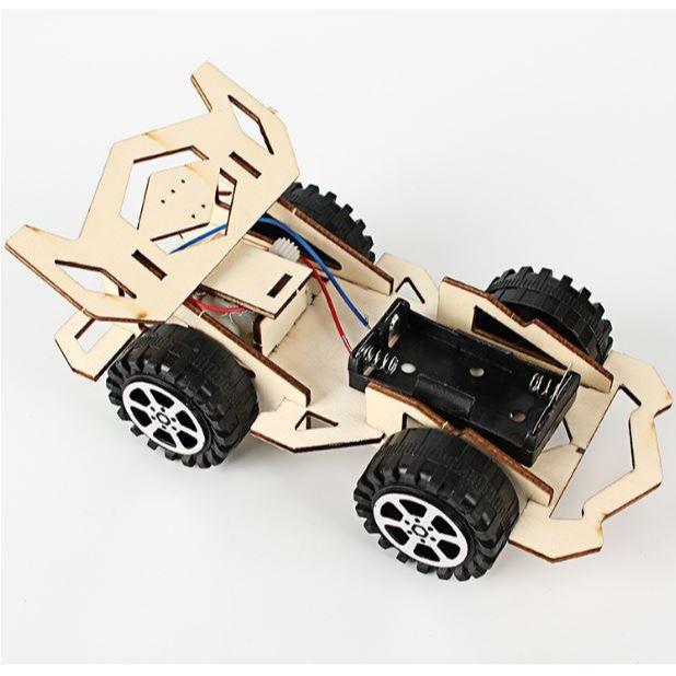 科普文教  M328  台灣發貨 電動四驅車 diy 賽車 電動賽車  創客 STEAM  科普  科學-細節圖4