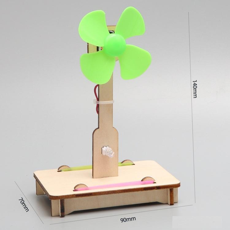 科普文教  M915 台灣發貨 繁體彩圖說明 微型風力發電機 套件組 創意科學 吸塵器 科普 物理 STEAM 台灣發貨-細節圖2