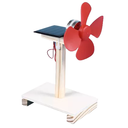 科普文教  M341  台灣發貨 繁體彩圖說明書 太陽能電風扇   創客 STEAM  科普  科學 教材-細節圖4