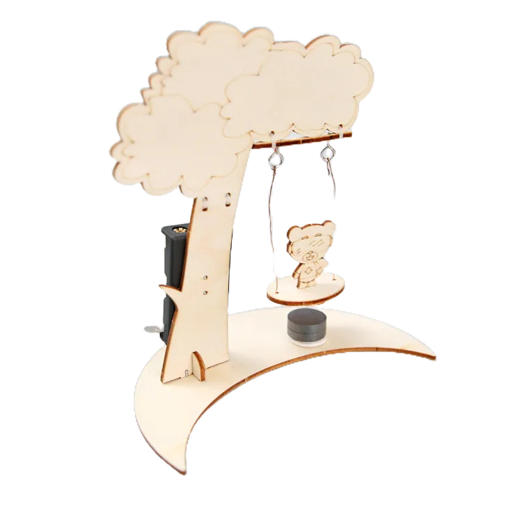 科普文教  M335  台灣發貨 繁體彩圖說明書 電磁鞦韆 磁懸浮筆  磁力蹺蹺板 diy指南針 科普 科學 物理-細節圖3