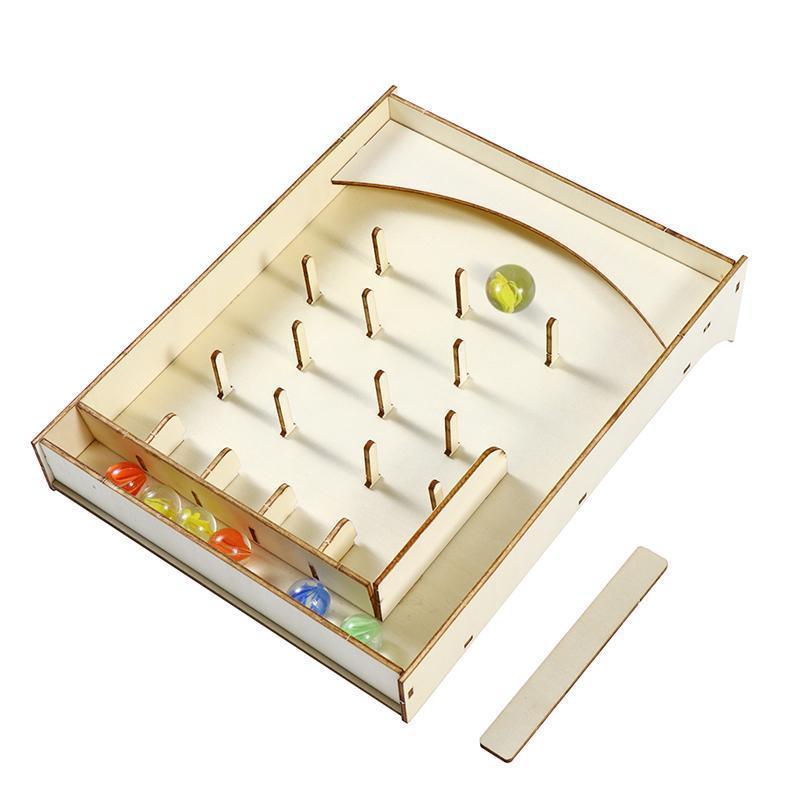 科普文教 新竹發貨 繁體彩圖說明書 DIY 彈珠台 創客 STEAM  科普  科學 教材 搖控 STEAM 科學 創客-細節圖2