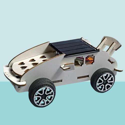 科普文教  M304  台灣發貨 繁體彩圖說明書 太陽能動力車 太陽能車 太陽能小車 科普 物理-細節圖2