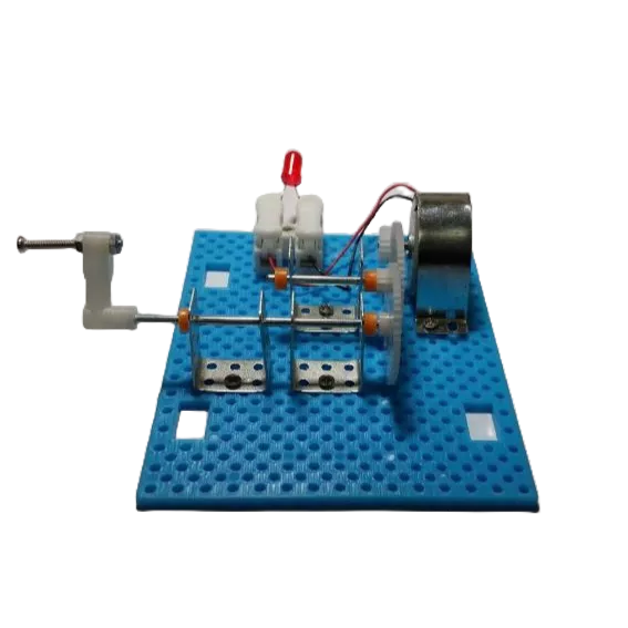 科普文教  M109  台灣發貨 繁體彩圖說明書 手搖發電機 手搖 發電機 科普 科學 物理-細節圖3