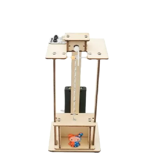 科普文教  M309  台灣發貨 繁體彩圖說明書 電梯升降機  書 學生 物理  實驗材料 科學 STEAM-細節圖4