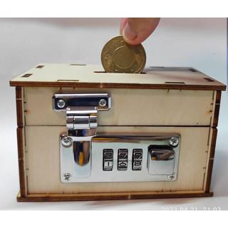 科普文教  M310  台灣發貨 繁體彩圖說明書 存錢密碼箱  DIY機械密碼箱 機械 密碼箱 寶物箱-細節圖4