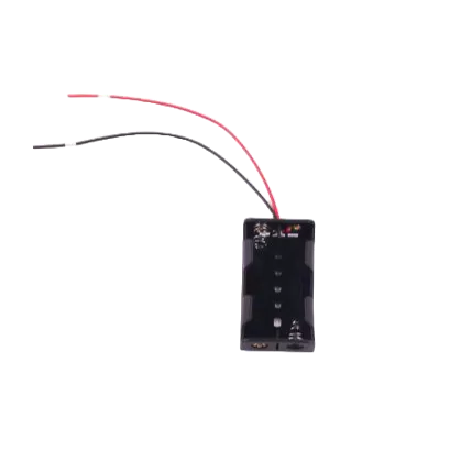 科普文教  台灣發貨 3號電池盒 閘刀 單節 雙節 三節 四節  3號電池盒+鱷魚夾 閘刀電池盒  電池-細節圖5