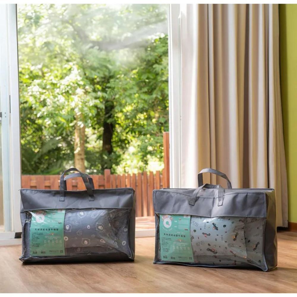 ❰免運❱ QSHION 天絲涼感幼童午睡墊 水洗床墊 台灣製造 透氣床墊 抗污抑菌防蟎-細節圖3