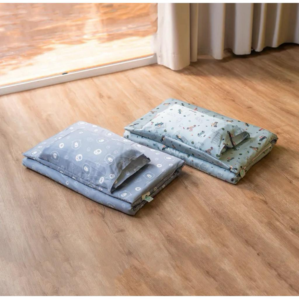 ❰免運❱ QSHION 天絲涼感幼童午睡墊 水洗床墊 台灣製造 透氣床墊 抗污抑菌防蟎-細節圖4