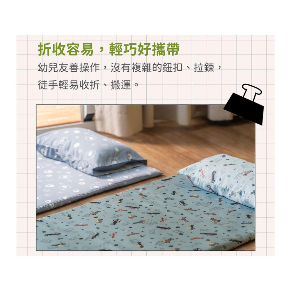 ❰免運❱ QSHION 天絲涼感幼童午睡墊 水洗床墊 台灣製造 透氣床墊 抗污抑菌防蟎-細節圖8