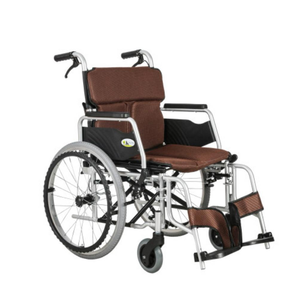 ❰免運❱ 杏華 日式掀手拆腳鋁輪椅 JR202F-2018 移位型輪椅 大輪 輕量化輪椅 銀髮輔具-細節圖2