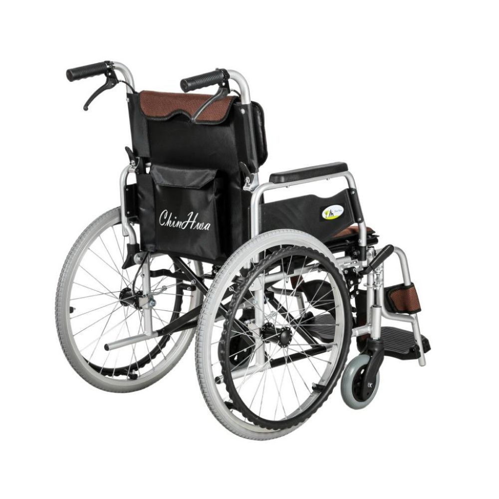 ❰免運❱ 杏華 日式掀手拆腳鋁輪椅 JR202F-2018 移位型輪椅 大輪 輕量化輪椅 銀髮輔具-細節圖4