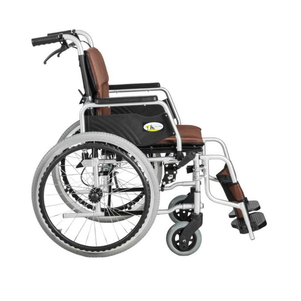 ❰免運❱ 杏華 日式掀手拆腳鋁輪椅 JR202F-2018 移位型輪椅 大輪 輕量化輪椅 銀髮輔具-細節圖5