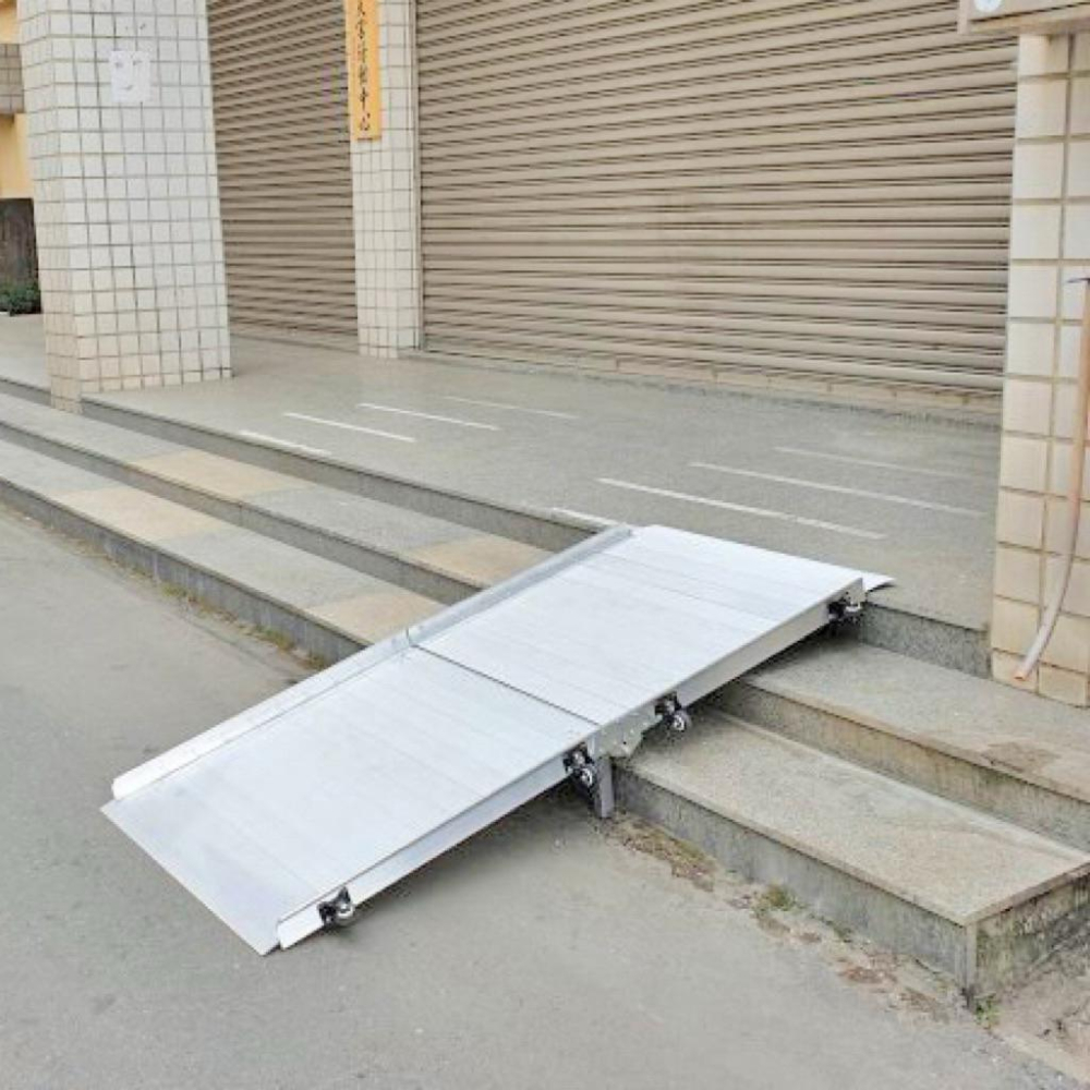 ❰免運❱ 斜坡板專家 前後折疊式斜坡板反向收折款 SGS認證 輕量質硬 台灣製造 工廠直營 斜坡板-細節圖6