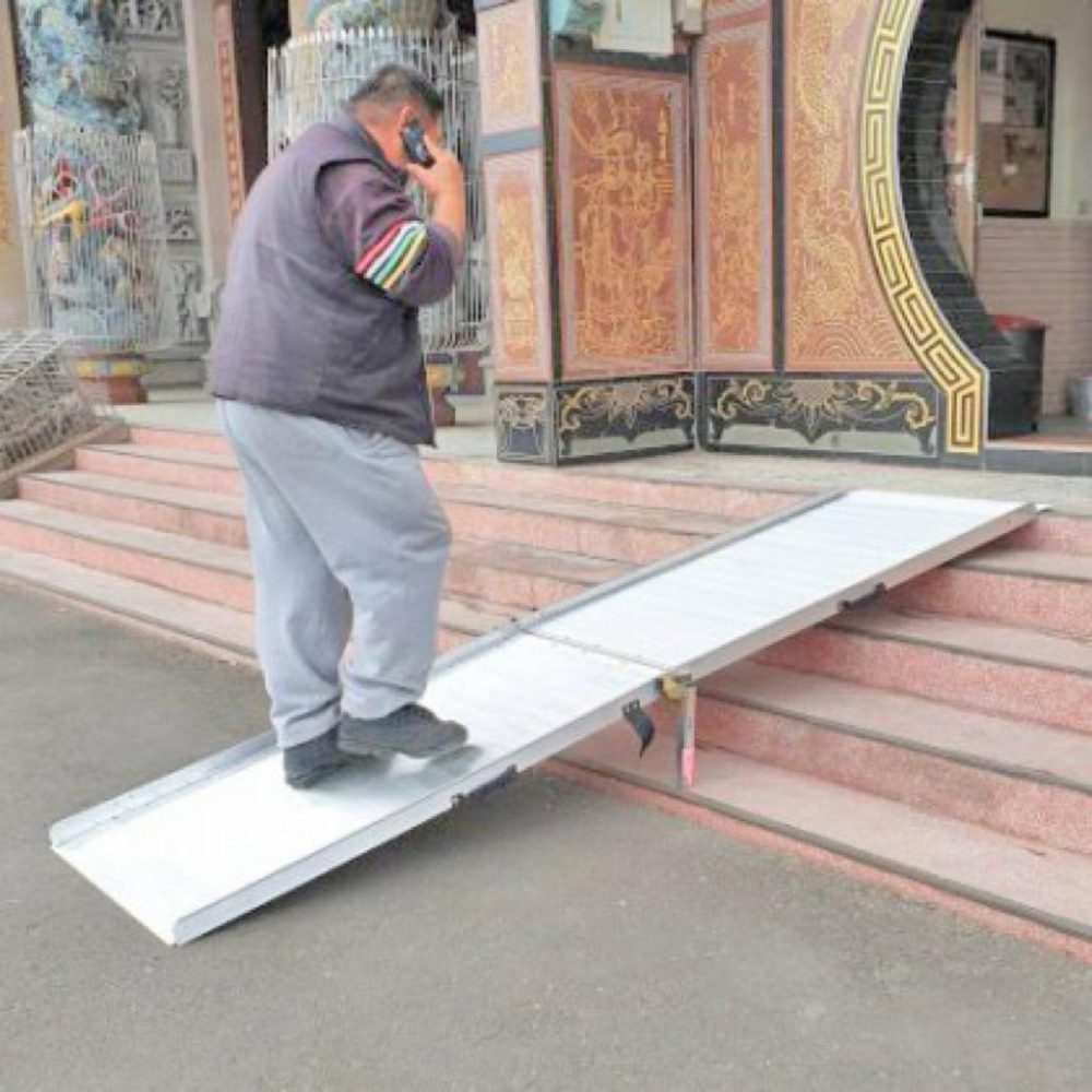 ❰免運❱ 斜坡板專家 前後折疊式斜坡板反向收折款 SGS認證 輕量質硬 台灣製造 工廠直營 斜坡板-細節圖7