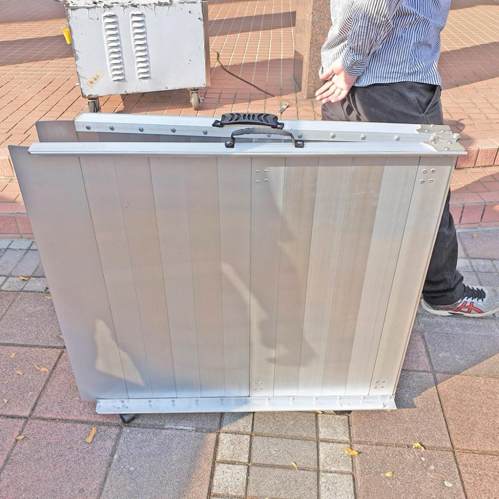 ❰免運❱ 斜坡板專家 前後折疊式斜坡板反向收折款 SGS認證 輕量質硬 台灣製造 工廠直營 斜坡板-細節圖9