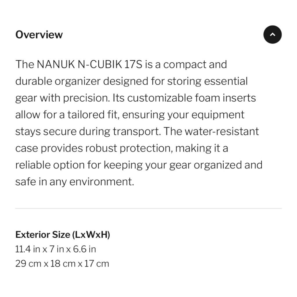 ❰免運❱ NANUK N17S-BK N-CUBIK 加拿大原裝進口 攝影軟包 手提包 救護包 收納包 登山露營戶外-細節圖7