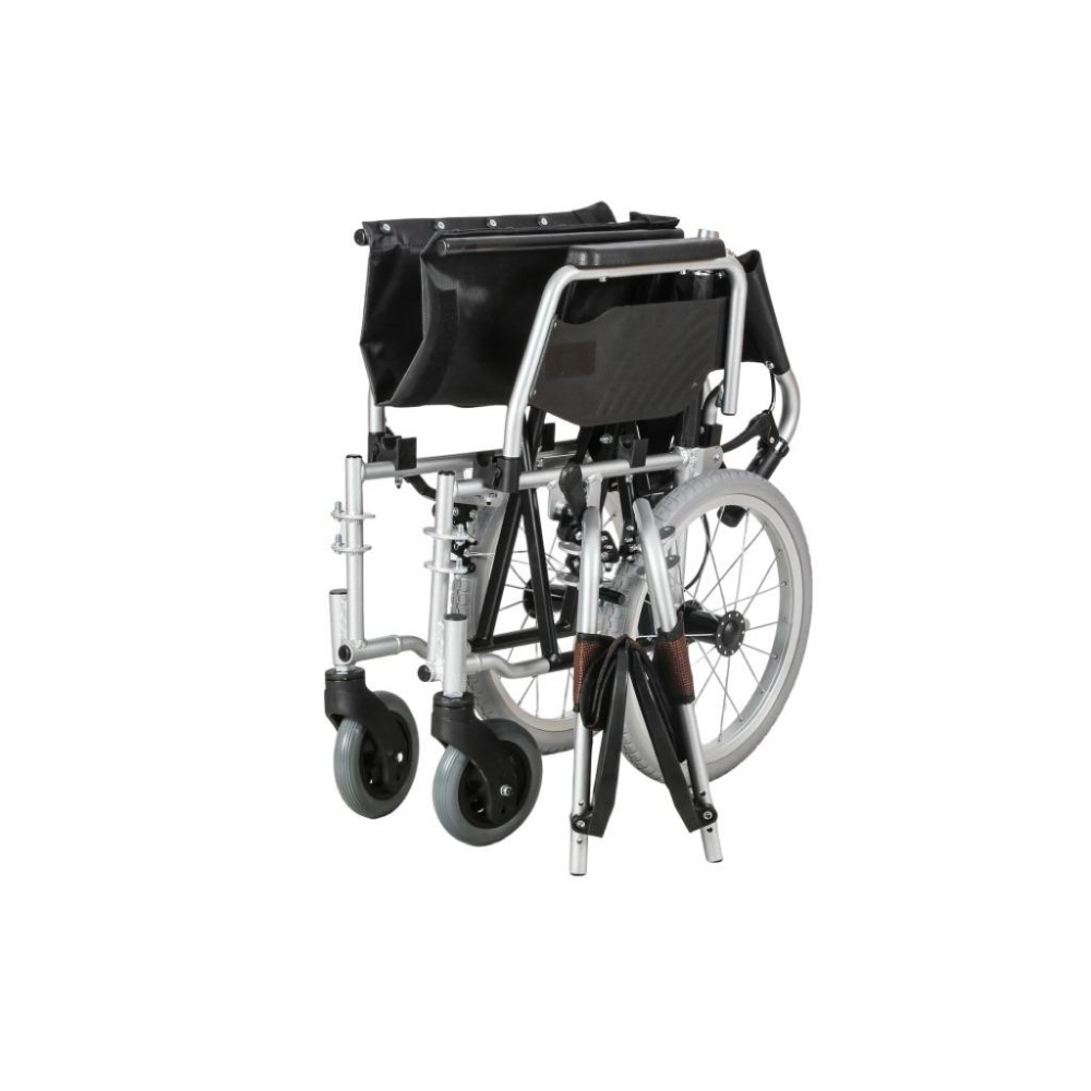 ❰免運❱ 杏華 日式掀手拆腳鋁輪椅 JR202F-1618 移位型輪椅 小輪 輕量化輪椅 銀髮輔具-細節圖5