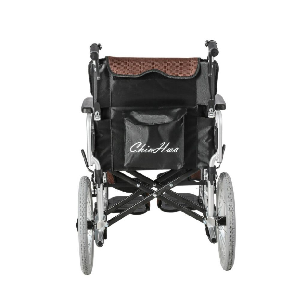 ❰免運❱ 杏華 日式掀手拆腳鋁輪椅 JR202F-1618 移位型輪椅 小輪 輕量化輪椅 銀髮輔具-細節圖7
