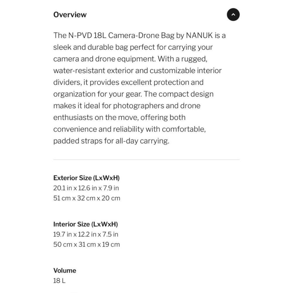 ❰免運❱ NANUK M18L-BK N-PVD背包 加拿大原裝進口 攝影背包 雙肩背包 收納包 登山露營戶外-細節圖9