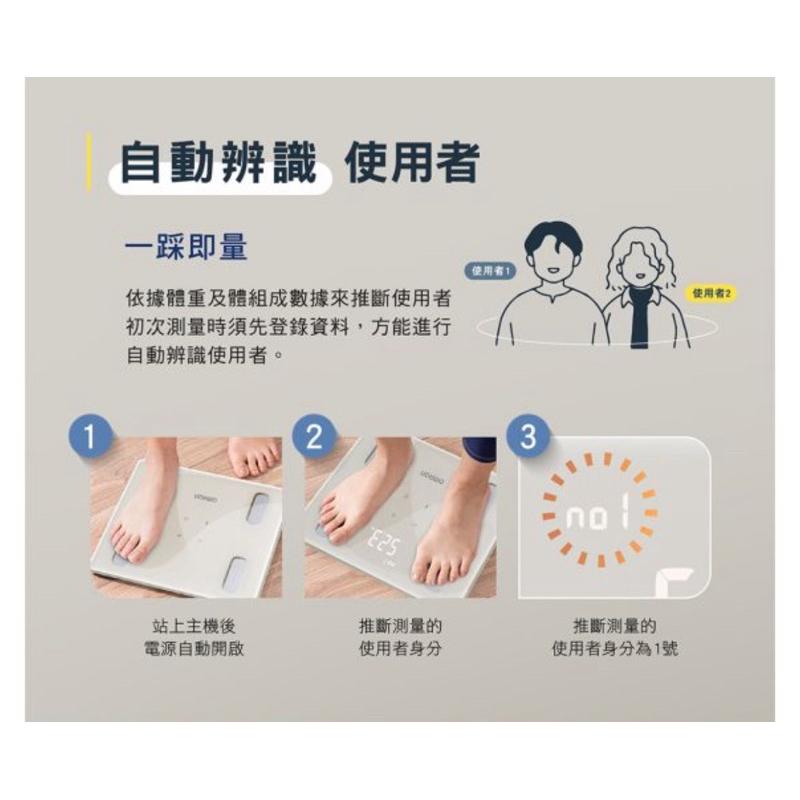 ❰免運❱ OMRON 歐姆龍 藍牙智能入門體脂計 KRD-403T 體脂計 BMI 藍牙APP LED螢幕-細節圖5