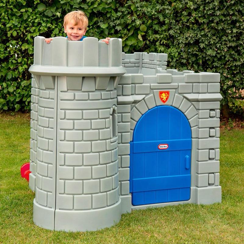 ❰免運❱ little tikes 城堡溜滑梯 秘密基地 遊戲區 兒童學習玩具 溜滑梯 平衡訓練 室外遊戲 滑梯-細節圖3