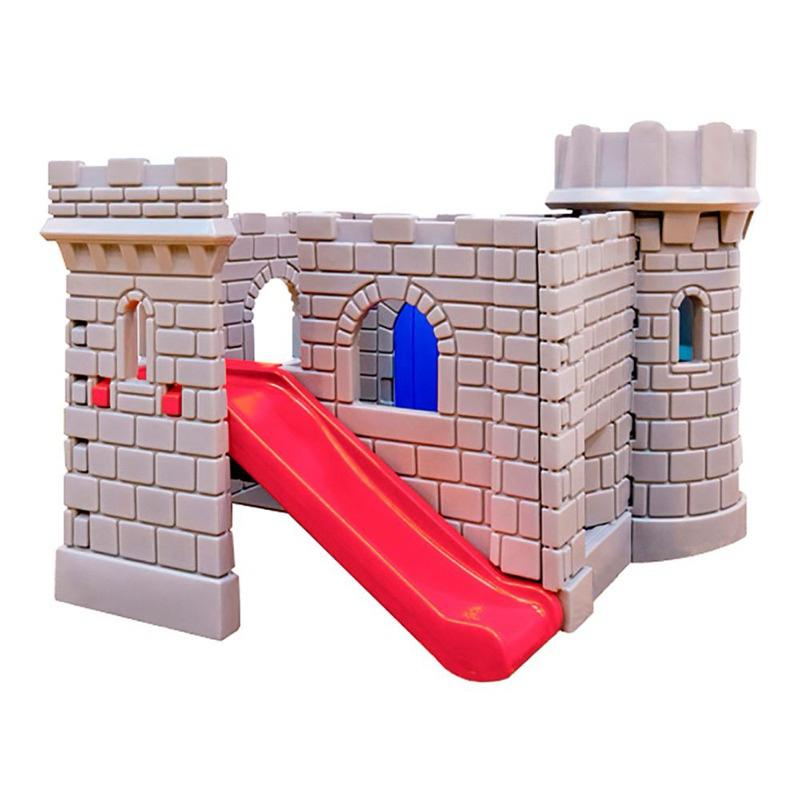 ❰免運❱ little tikes 城堡溜滑梯 秘密基地 遊戲區 兒童學習玩具 溜滑梯 平衡訓練 室外遊戲 滑梯-細節圖4