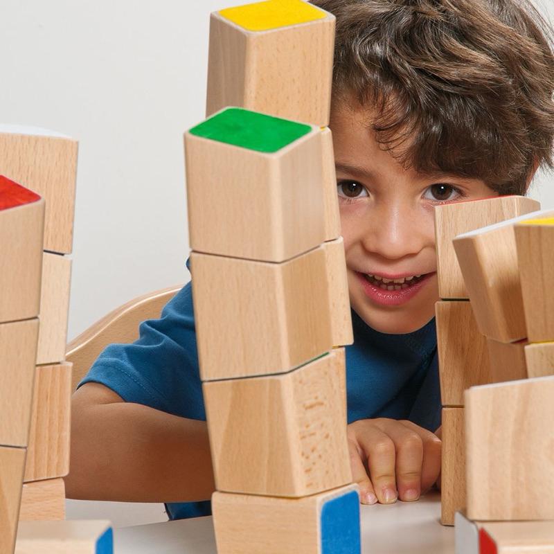 ❰免運❱ Dusyma 傾斜堆高樂 積木桌遊 手眼協調 視覺追視 認知學習 益智玩具 兒童學習玩具 邏輯推理 室內玩具-細節圖2