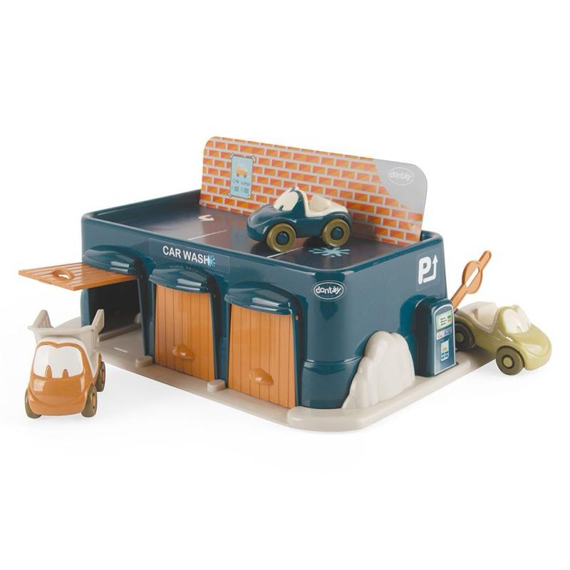 ❰免運❱ dantoy 洗車停車場 認知學習 兒童學習玩具 情緒緩和 手眼協調訓練 幼兒遊戲 室內設備 玩具-細節圖2