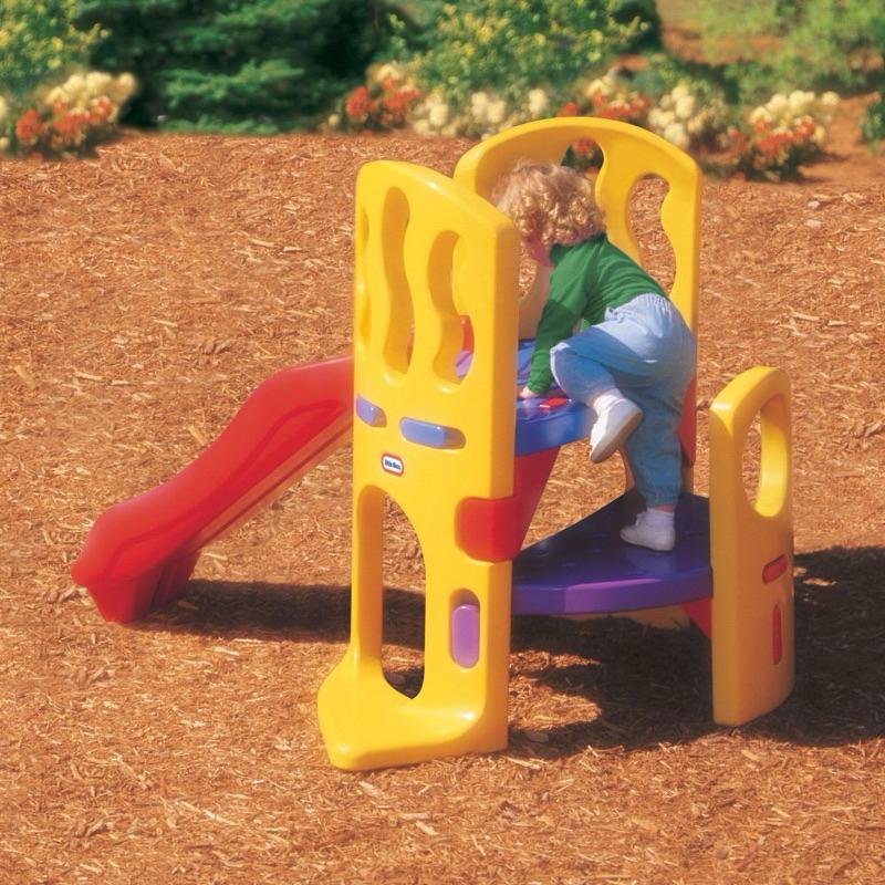 ❰免運❱ little tikes 快樂滑梯 遊戲區 兒童學習玩具 溜滑梯 平衡訓練 室外遊戲 滑梯-細節圖8