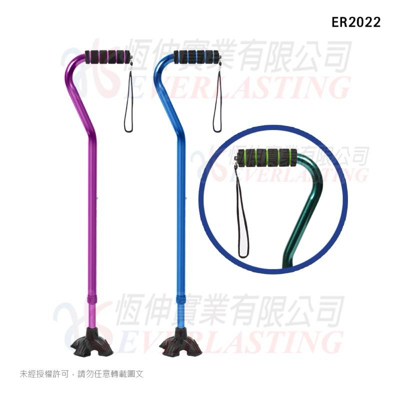 ❰免運❱ 恆伸 ER2022 鋁合金站立式時尚拐杖 泡棉握柄 單支拐杖 拐杖 柺杖 鋁合金柺杖 輕量化拐杖 手杖 銀髮-細節圖2