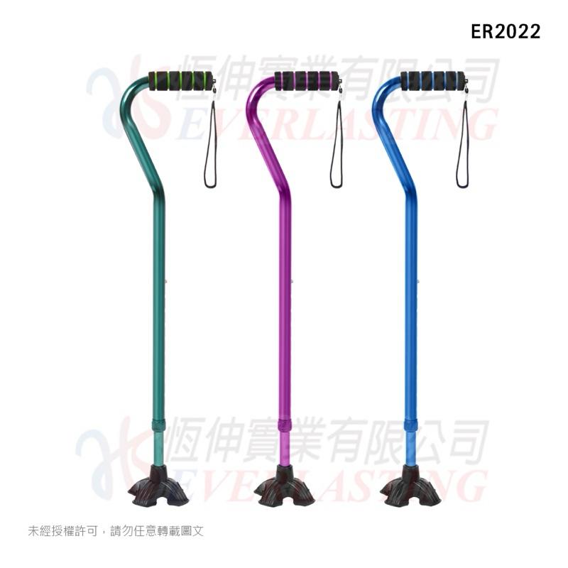 ❰免運❱ 恆伸 ER2022 鋁合金站立式時尚拐杖 泡棉握柄 單支拐杖 拐杖 柺杖 鋁合金柺杖 輕量化拐杖 手杖 銀髮-細節圖4