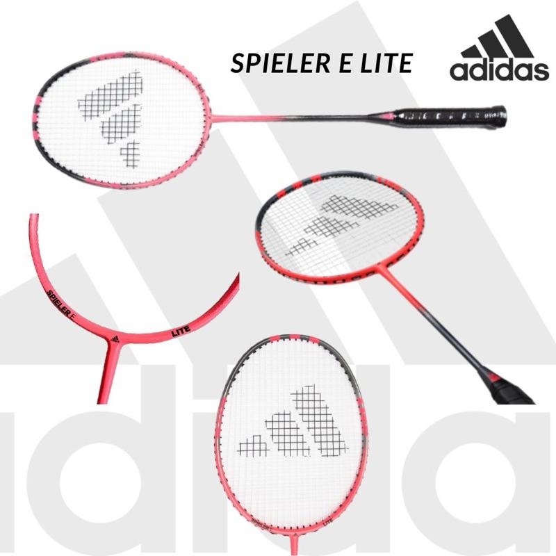 ❰免運❱ adidas 愛迪達 spieler E Lite 超輕量全碳穿線羽球拍 贈新式球拍套 授權經銷-細節圖2