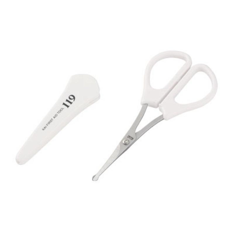 ❰免運❱ 日本 KAI貝印 119鼻毛剪 KIKF1024  日本製造 鼻毛剪 原廠公司貨-細節圖2