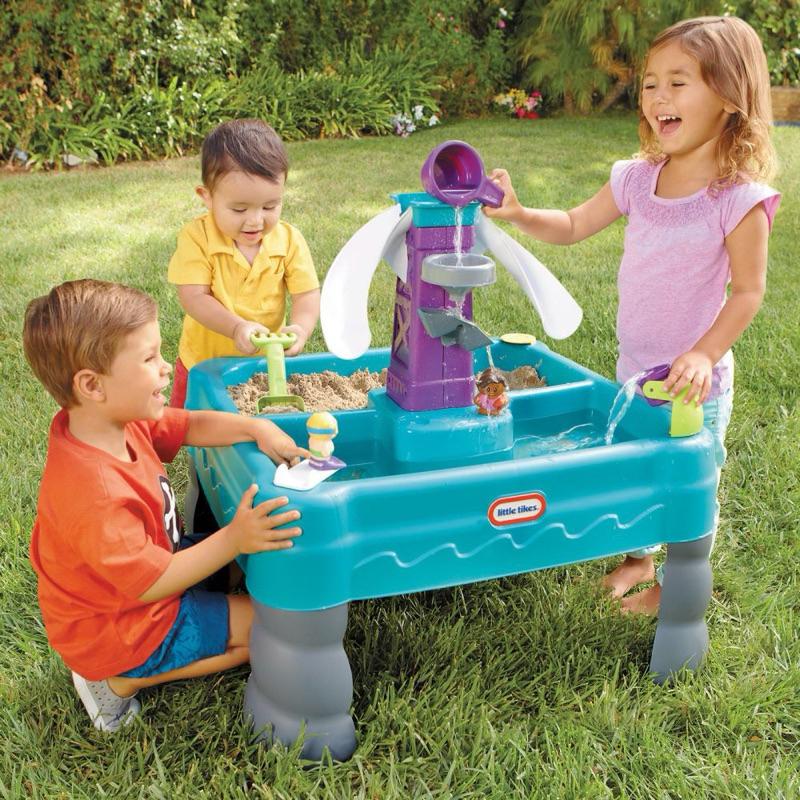 ❰免運❱ little tikes 沙遊水上樂園 視覺追視 認知學習 益智玩具 兒童學習玩具 邏輯推理 觸覺舒緩 玩具-細節圖2