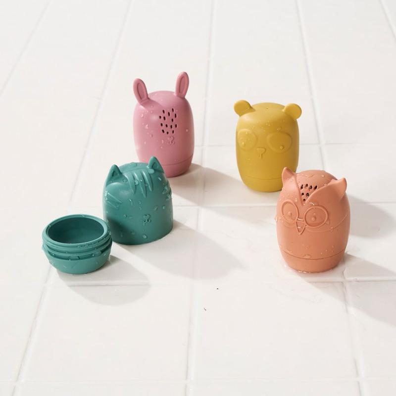 ❰現貨❱ 童心園 乖乖洗澡動物組 視覺追視 認知學習 益智玩具 兒童學習玩具 邏輯推理 觸覺舒緩 兒童玩具-細節圖5