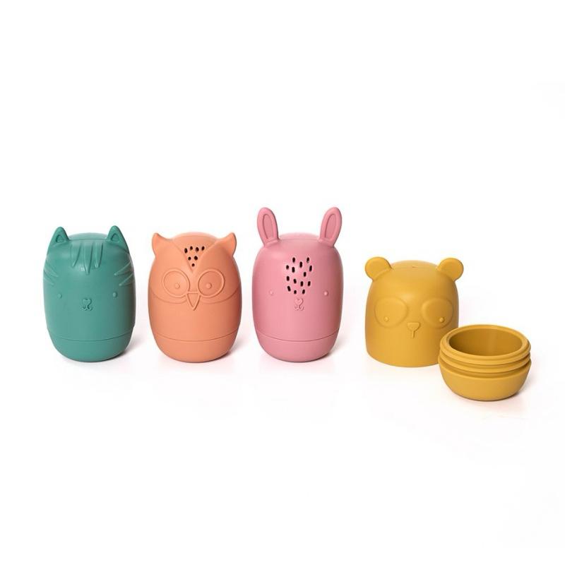 ❰現貨❱ 童心園 乖乖洗澡動物組 視覺追視 認知學習 益智玩具 兒童學習玩具 邏輯推理 觸覺舒緩 兒童玩具-細節圖6