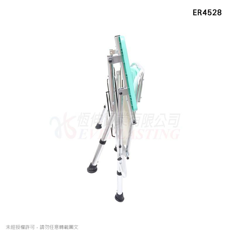 ❰免運❱ 恆伸 ER4528 便利座-鋁合金無輪收合便椅-三合一款 便盆椅 有輪便盆椅 固定式 便器椅 銀髮輔具 洗澡椅-細節圖5