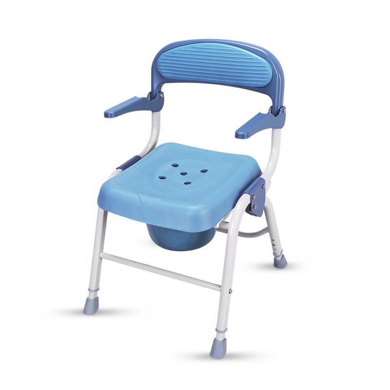 ❰免運❱ Karma 康揚 保時潔 輕量化鋁合金 便盆椅 沐浴椅 EVA軟墊 可調高低 輔具補助 銀髮輔具 洗澡椅-細節圖3