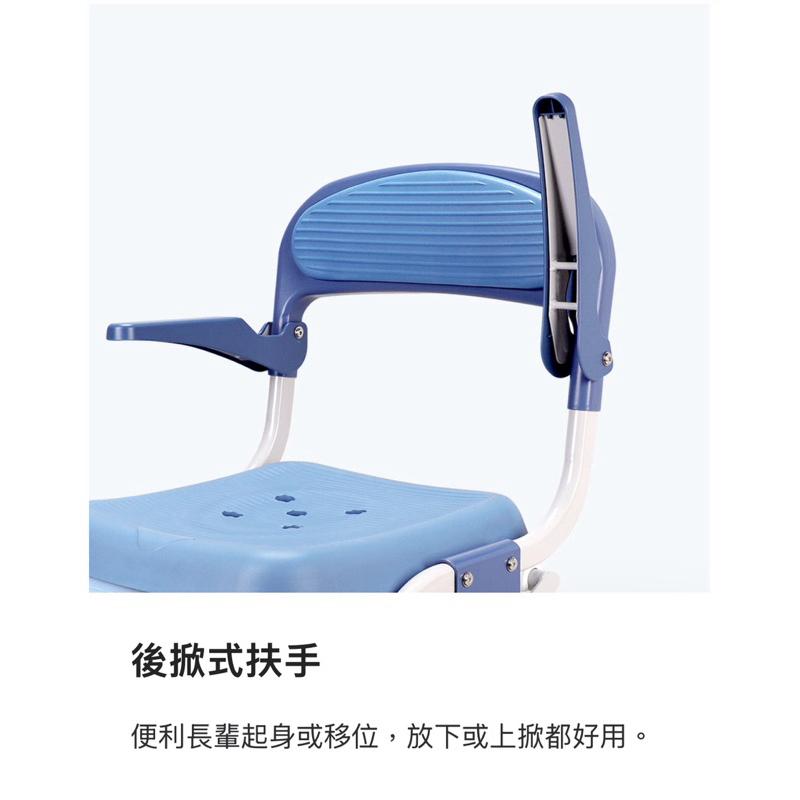 ❰免運❱ Karma 康揚 保時潔 輕量化鋁合金 便盆椅 沐浴椅 EVA軟墊 可調高低 輔具補助 銀髮輔具 洗澡椅-細節圖8