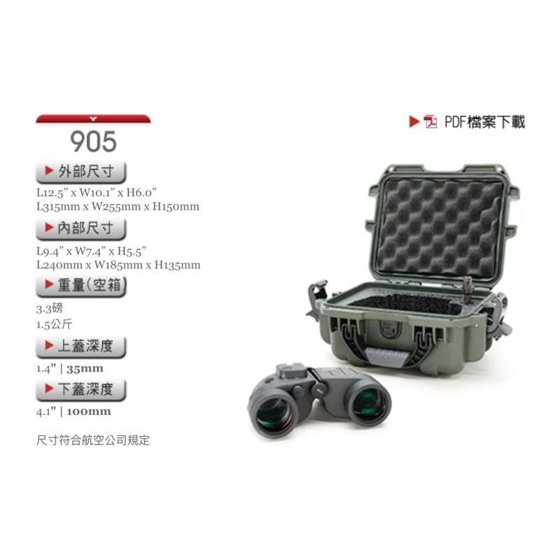 ❰免運❱ NANUK 905 保護箱 加拿大原裝進口 北極熊保護箱 必備箱 防水耐衝擊 收納盒 隨身包 小包 醫院診所-細節圖2