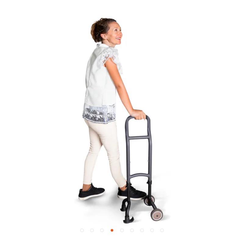 ❰現貨免運❱ 強生 一馬當先 推車 JUST 4U 手杖 起身扶手 中華民國專利 輪式行走輔助裝置 拐杖 柺杖 助行器-細節圖5