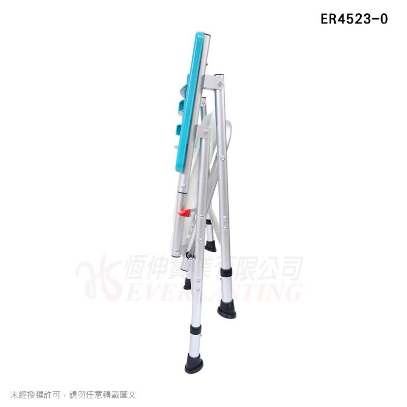❰免運❱ 恆伸 ER4523-0 鋁合金無輪收合便椅 霧銀(軟/硬墊) 便盆椅 有輪便盆椅 固定式 便器椅 輔具 洗澡椅-細節圖4