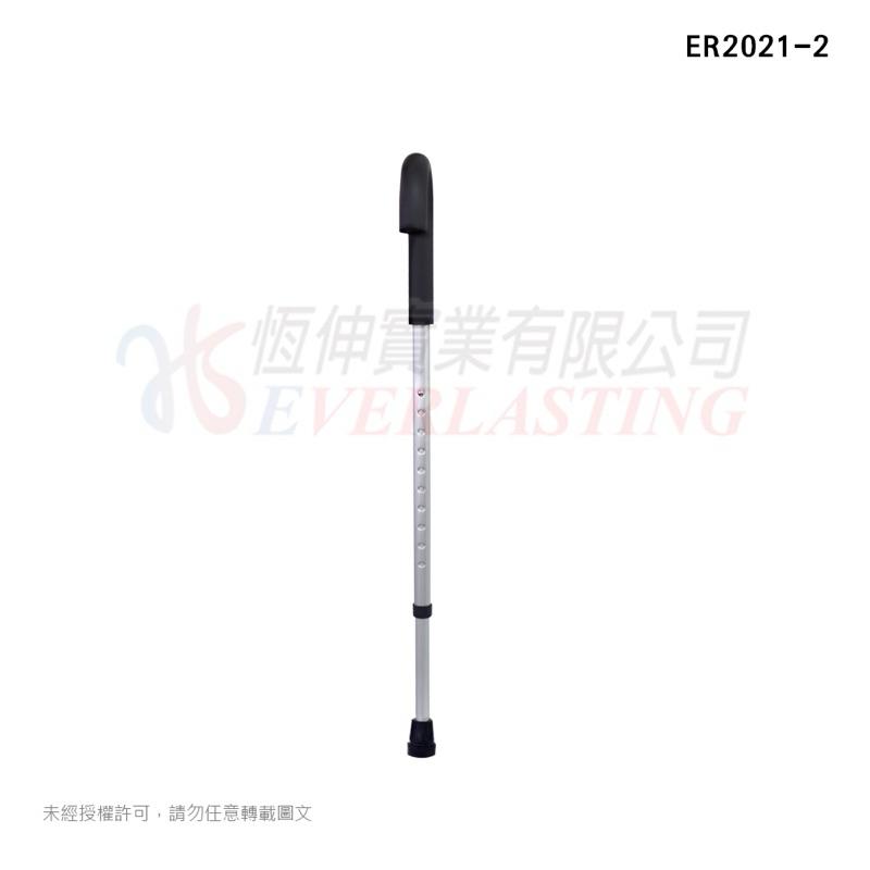 ❰免運❱ 恆伸 ER2021-2 鋁合金單手拐杖 泡棉彎型握把 拐杖 柺杖 鋁合金柺杖 輕量化拐杖 手杖 銀髮-細節圖3